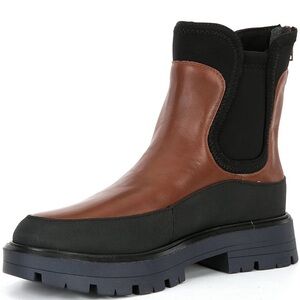 Lucky Allehia Leather Lug Sole Chelsea Boots 10M